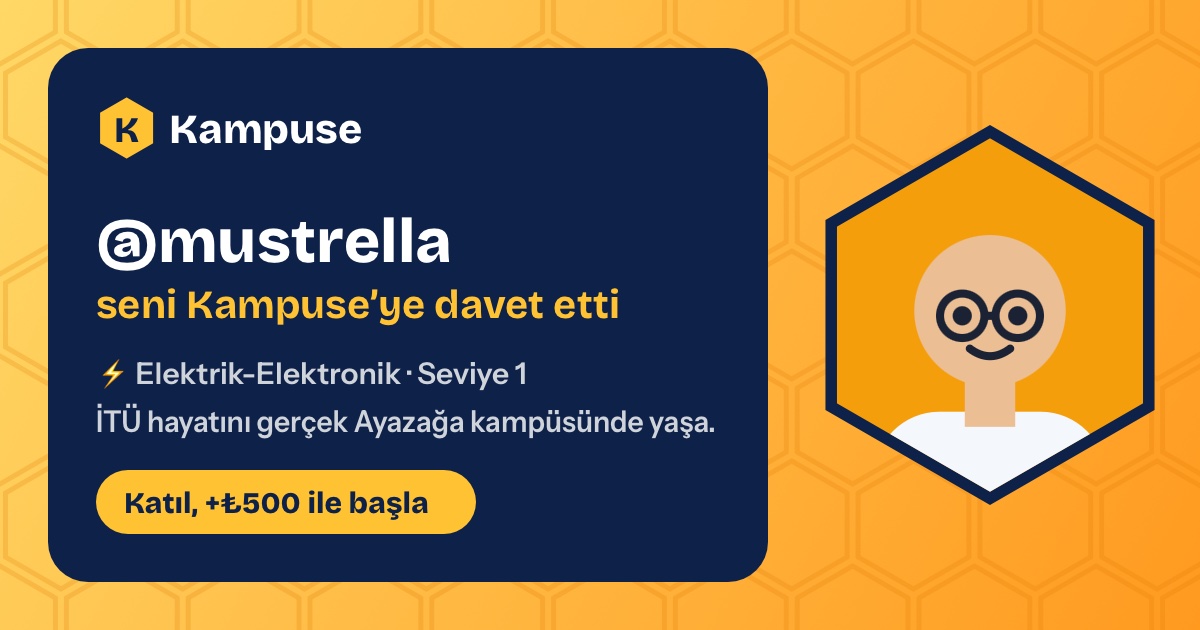 @mustrella · Kampuse