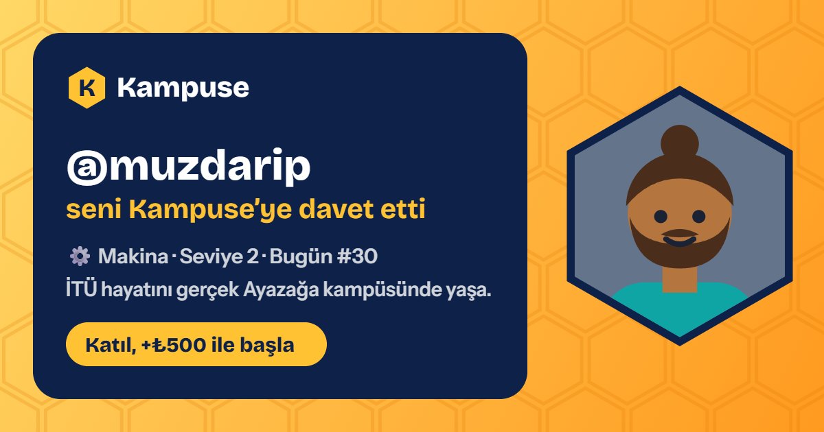 @muzdarip · Kampuse