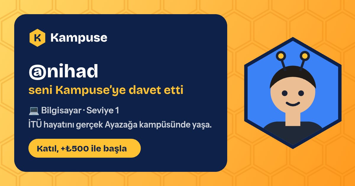 @nihad · Kampuse