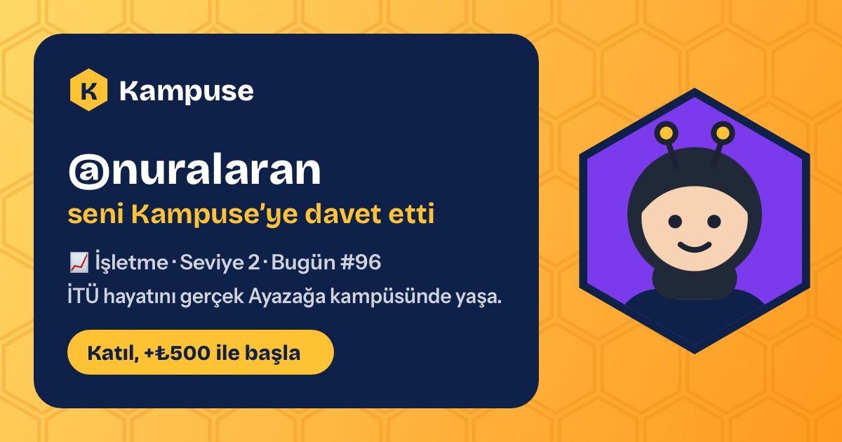 @nuralaran · Kampuse