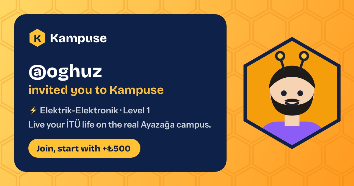 @oghuz · Kampuse