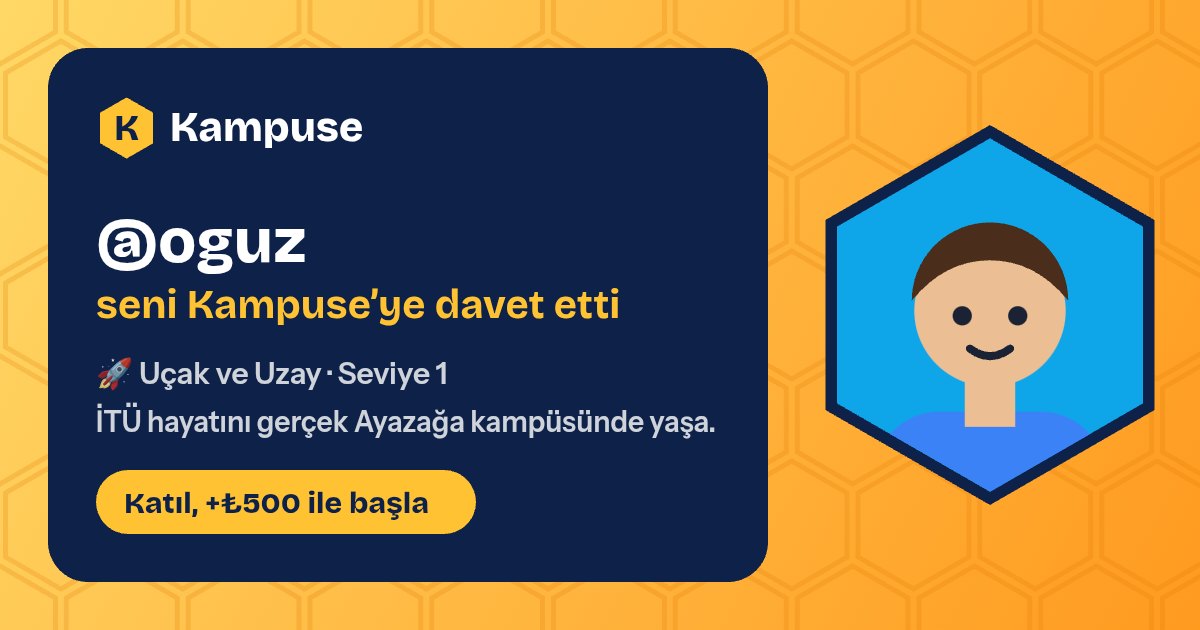 @oguz · Kampuse