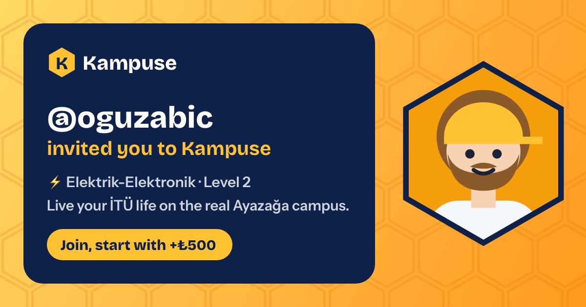 @oguzabic · Kampuse
