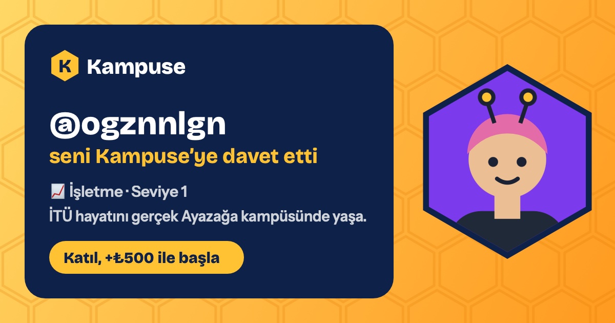@ogznnlgn · Kampuse