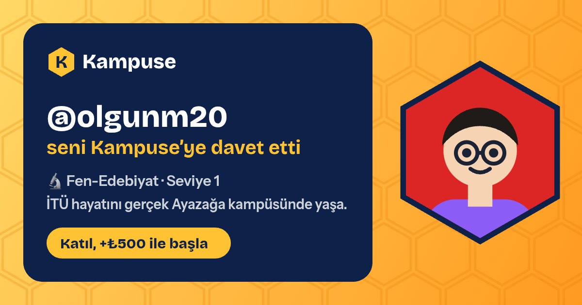 @olgunm20 · Kampuse
