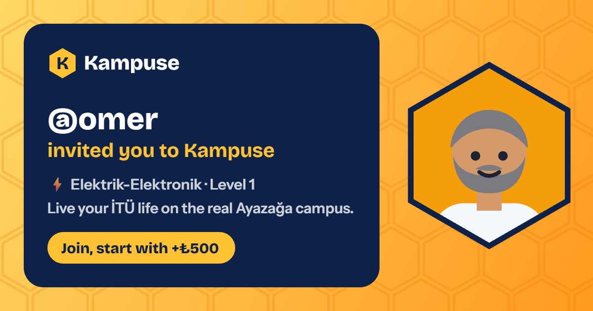 @omer · Kampuse
