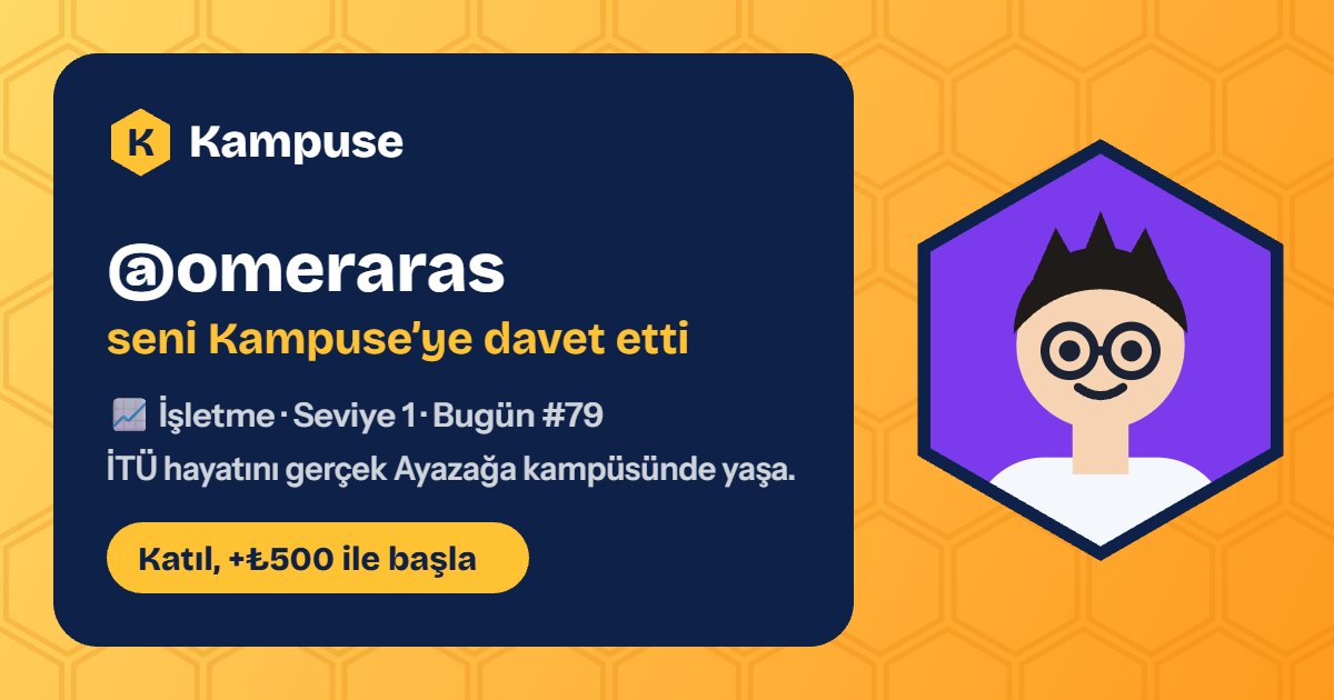 @omeraras · Kampuse