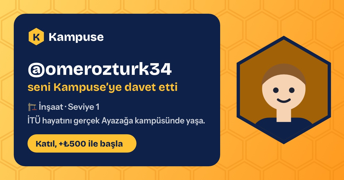 @omerozturk34 · Kampuse