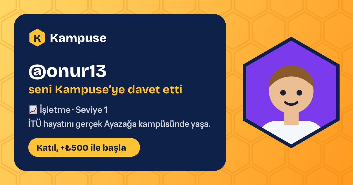 @onur13 · Kampuse