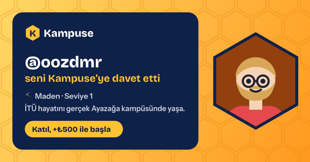 @oozdmr · Kampuse