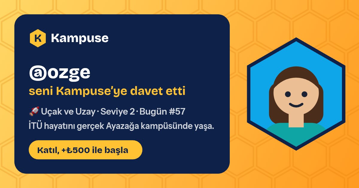 @ozge · Kampuse