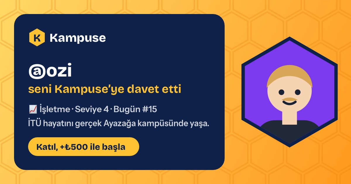 @ozi · Kampuse
