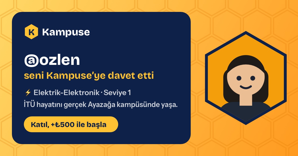 @ozlen · Kampuse