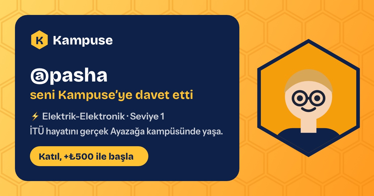 @pasha · Kampuse