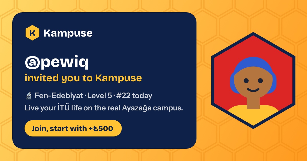 @pewiq · Kampuse