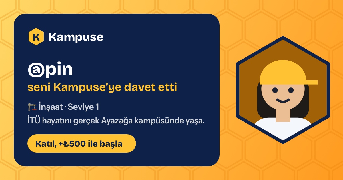 @pin · Kampuse