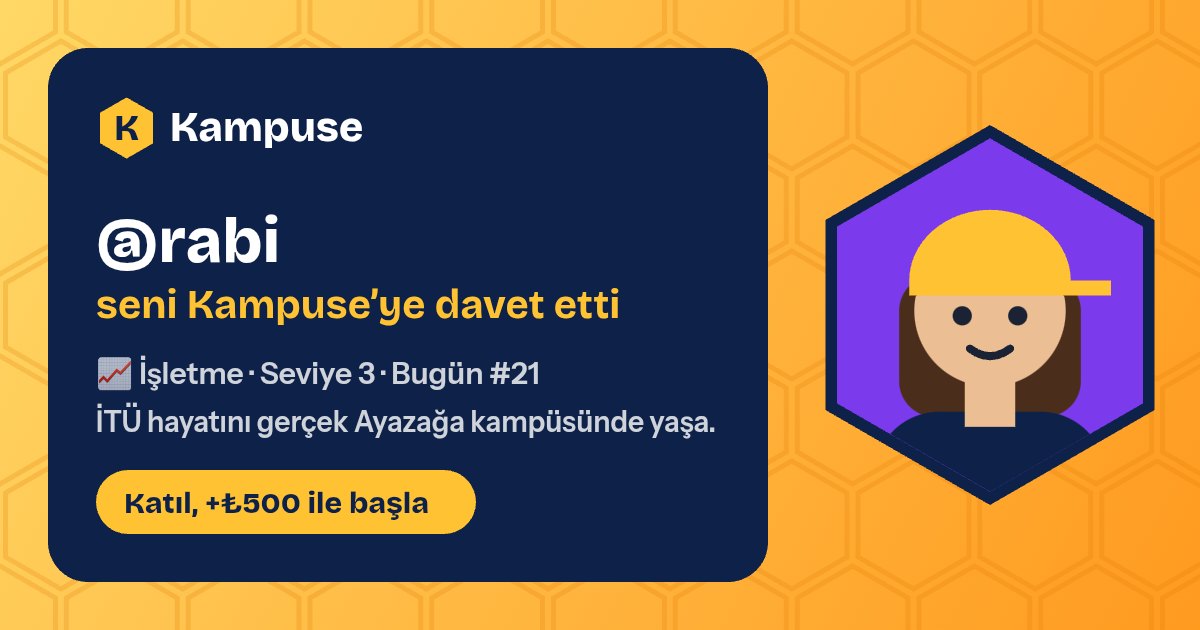 @rabi · Kampuse