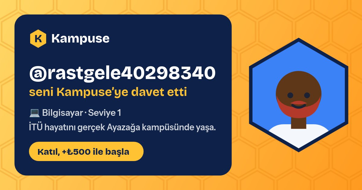 @rastgele40298340 · Kampuse