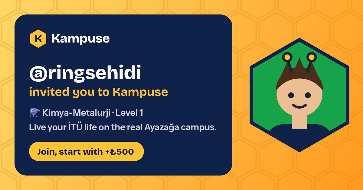 @ringsehidi · Kampuse