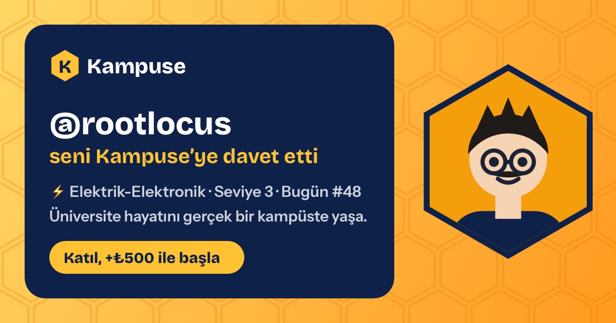 @rootlocus · Kampuse