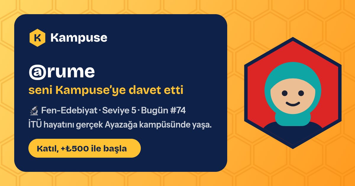@rume · Kampuse
