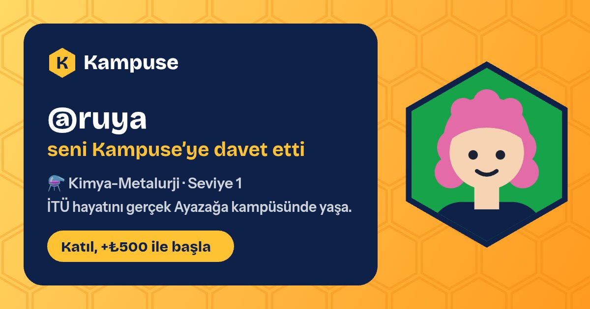 @ruya · Kampuse
