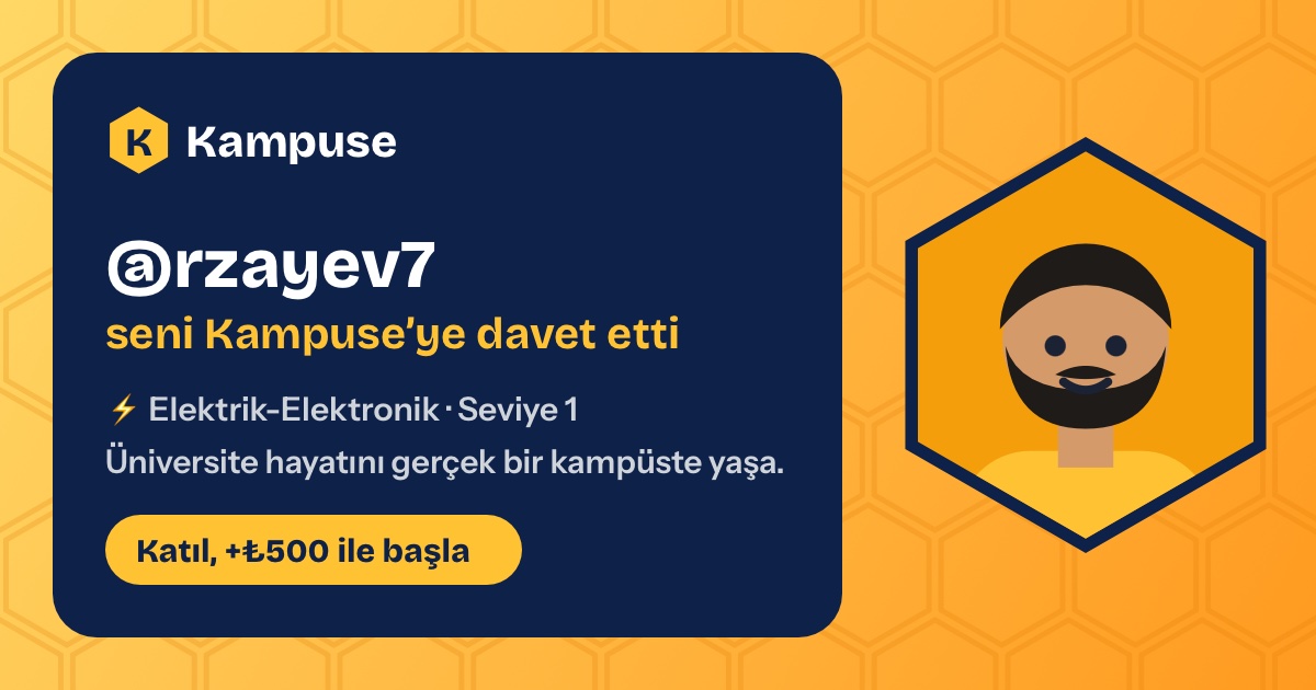 @rzayev7 · Kampuse