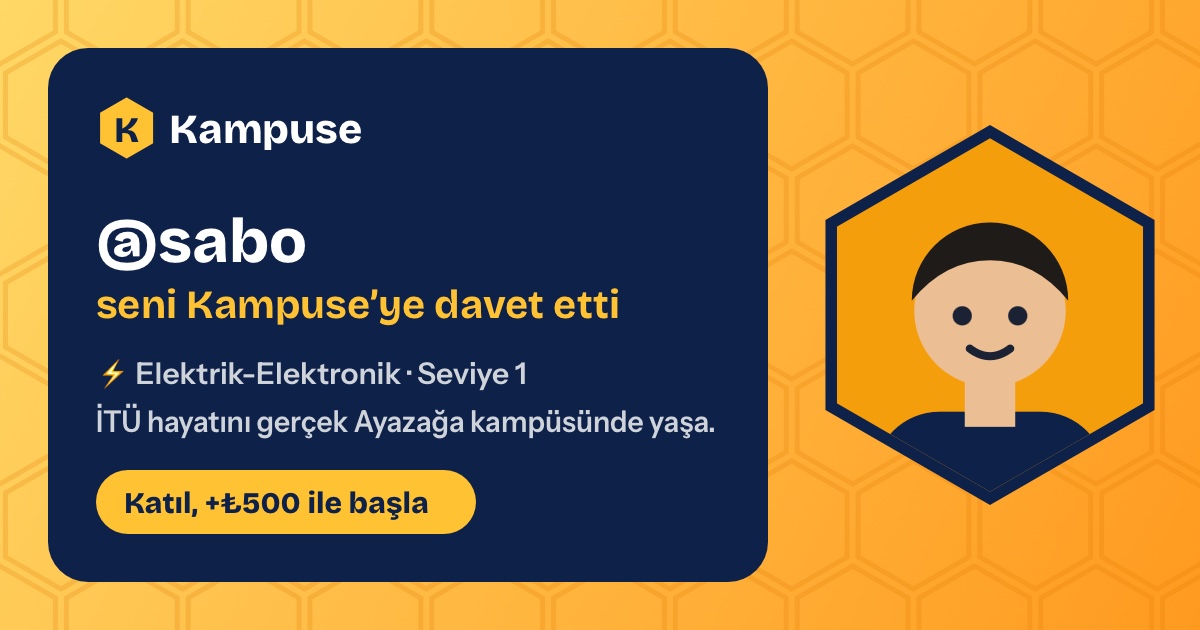 @sabo · Kampuse
