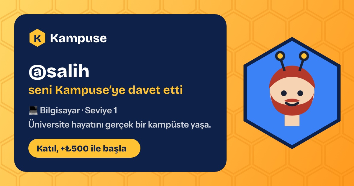 @salih · Kampuse