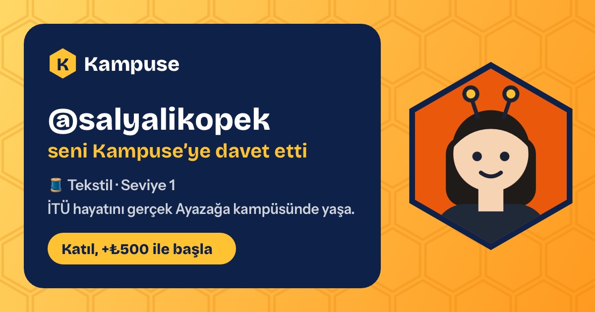 @salyalikopek · Kampuse