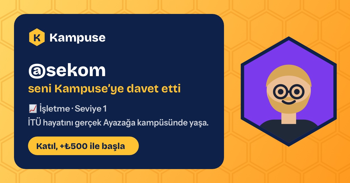 @sekom · Kampuse