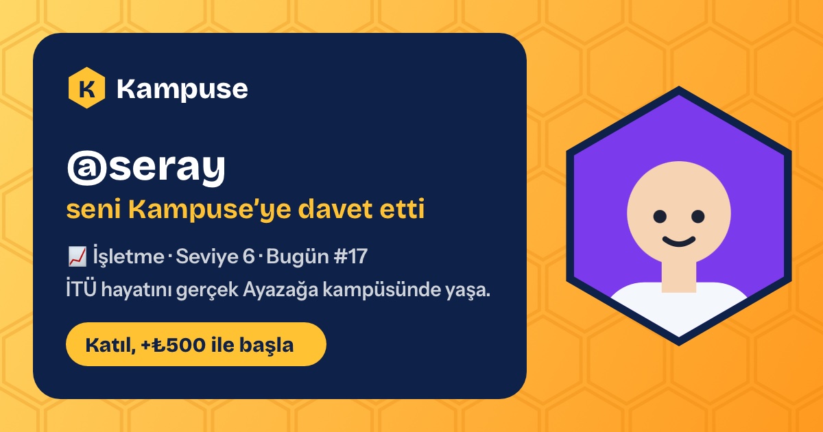 @seray · Kampuse