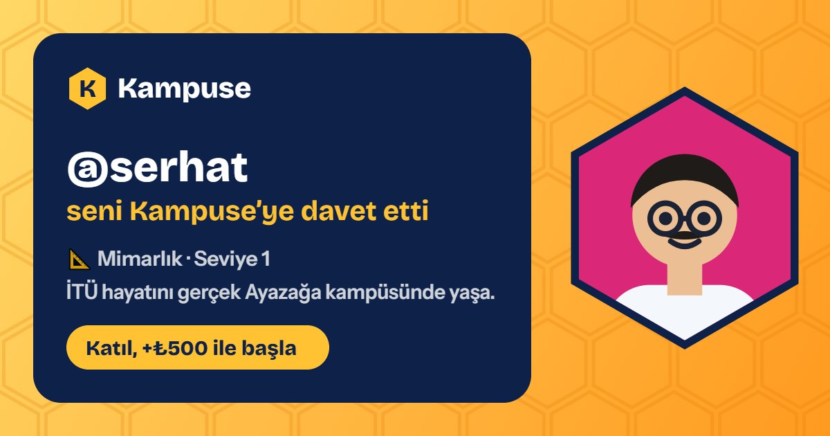 @serhat · Kampuse