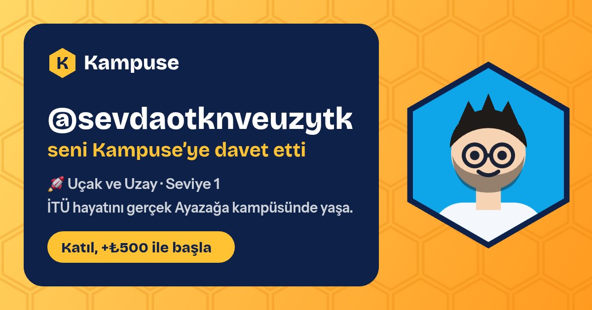 @sevdaotknveuzytk · Kampuse