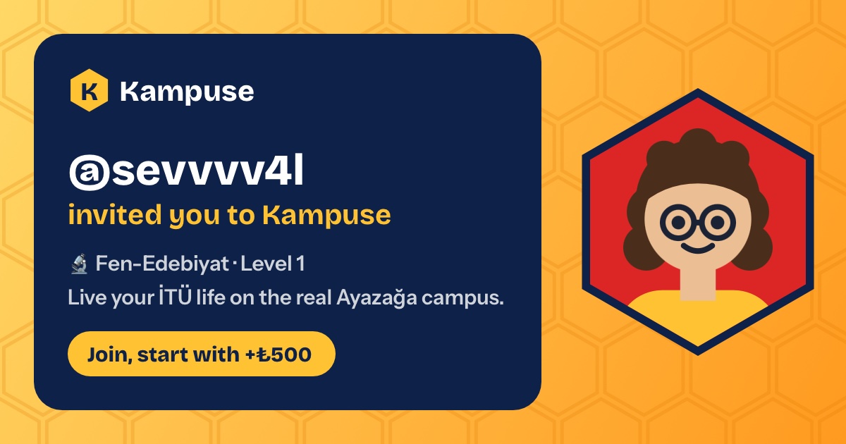 @sevvvv4l · Kampuse