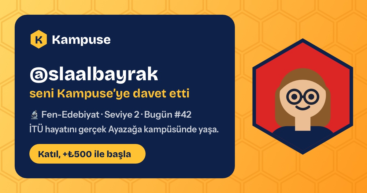 @slaalbayrak · Kampuse
