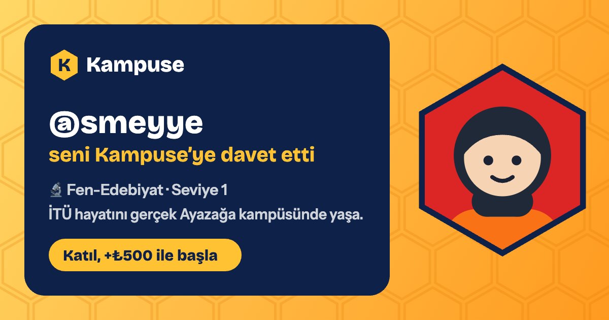 @smeyye · Kampuse