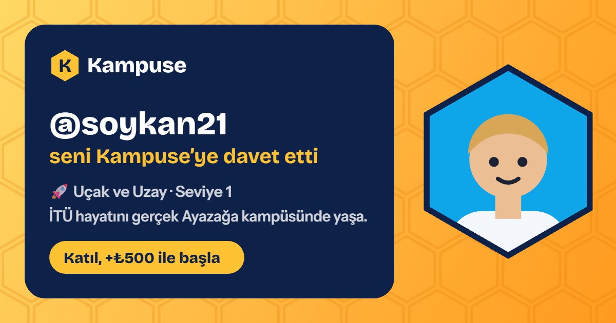 @soykan21 · Kampuse