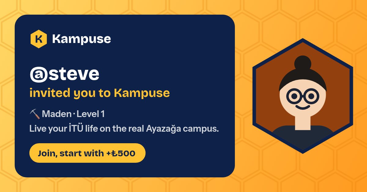 @steve · Kampuse