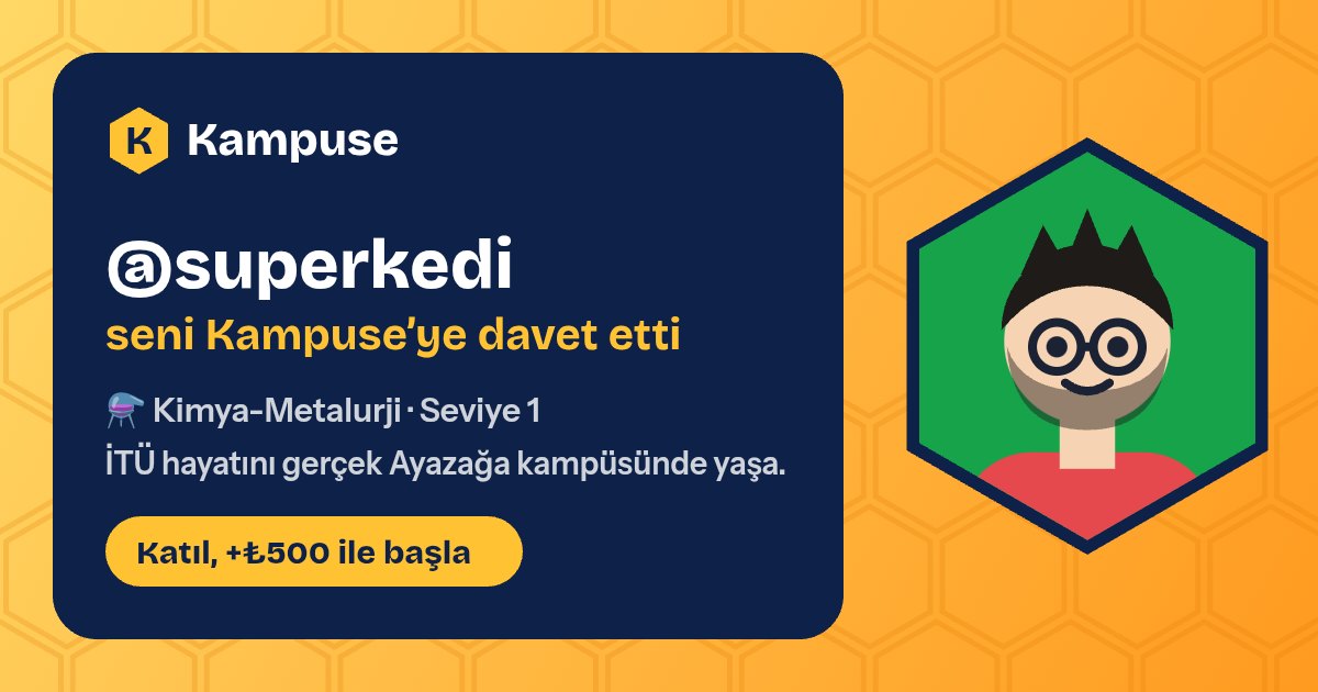 @superkedi · Kampuse