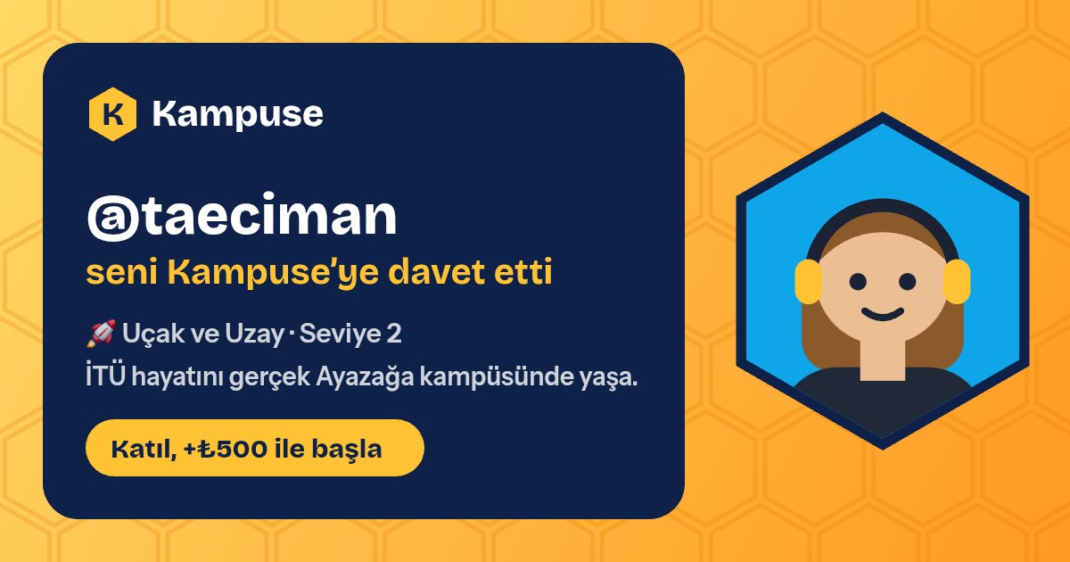 @taeciman · Kampuse