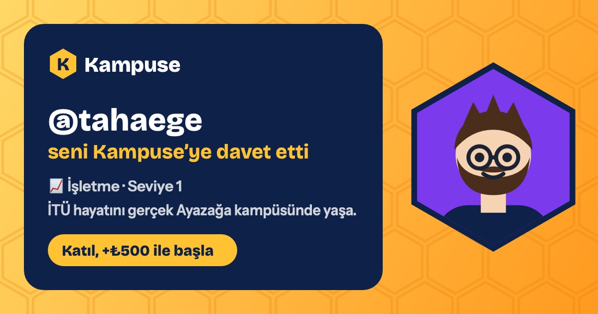 @tahaege · Kampuse