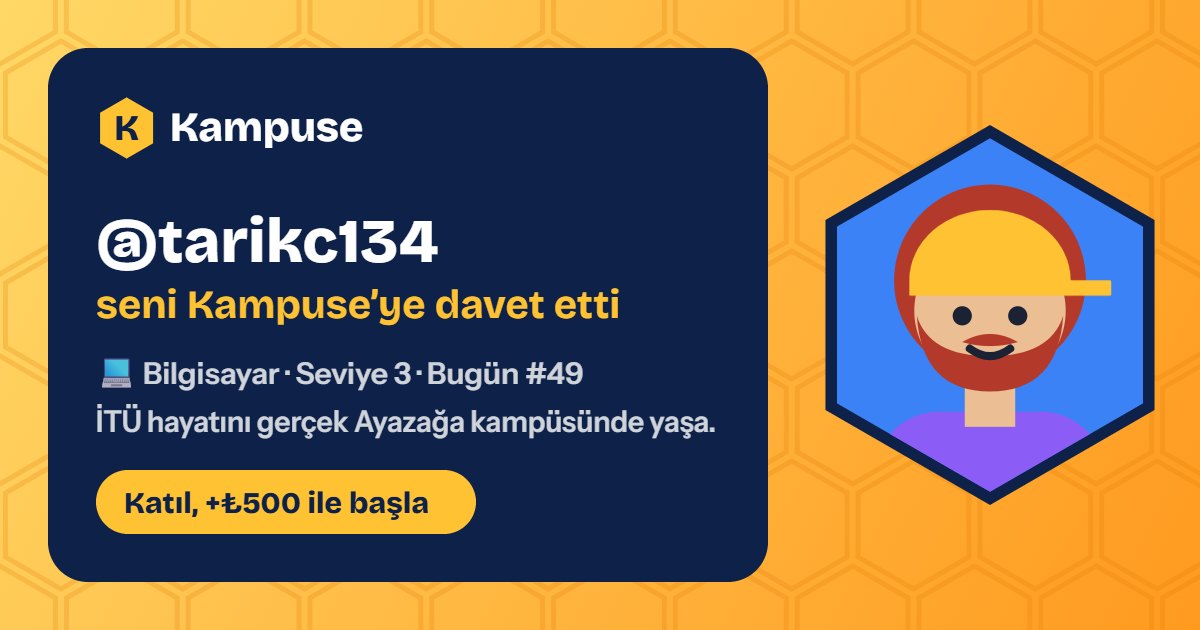 @tarikc134 · Kampuse