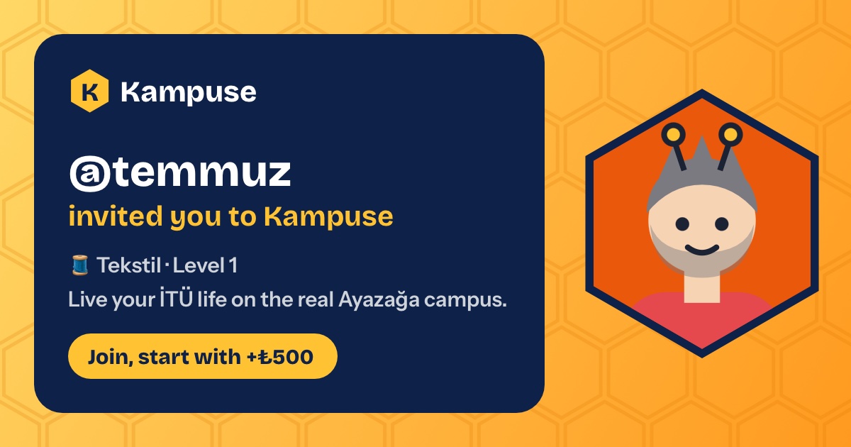 @temmuz · Kampuse