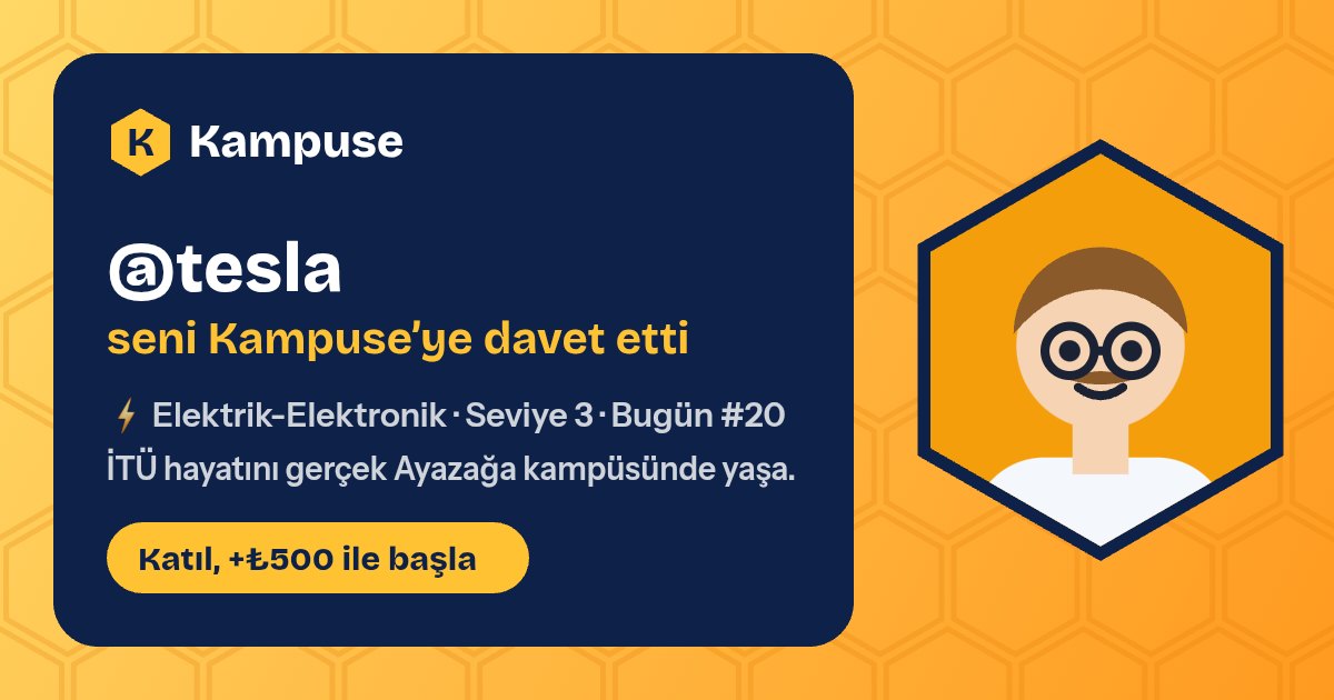 @tesla · Kampuse