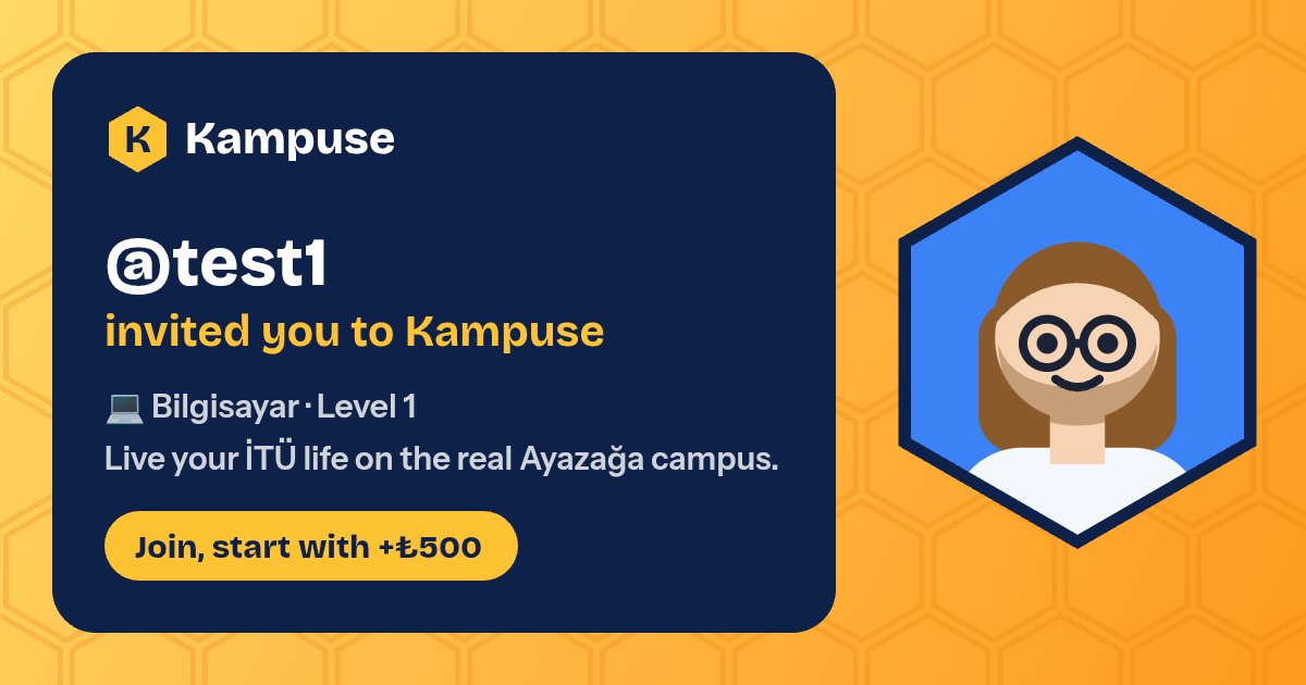 @test1 · Kampuse
