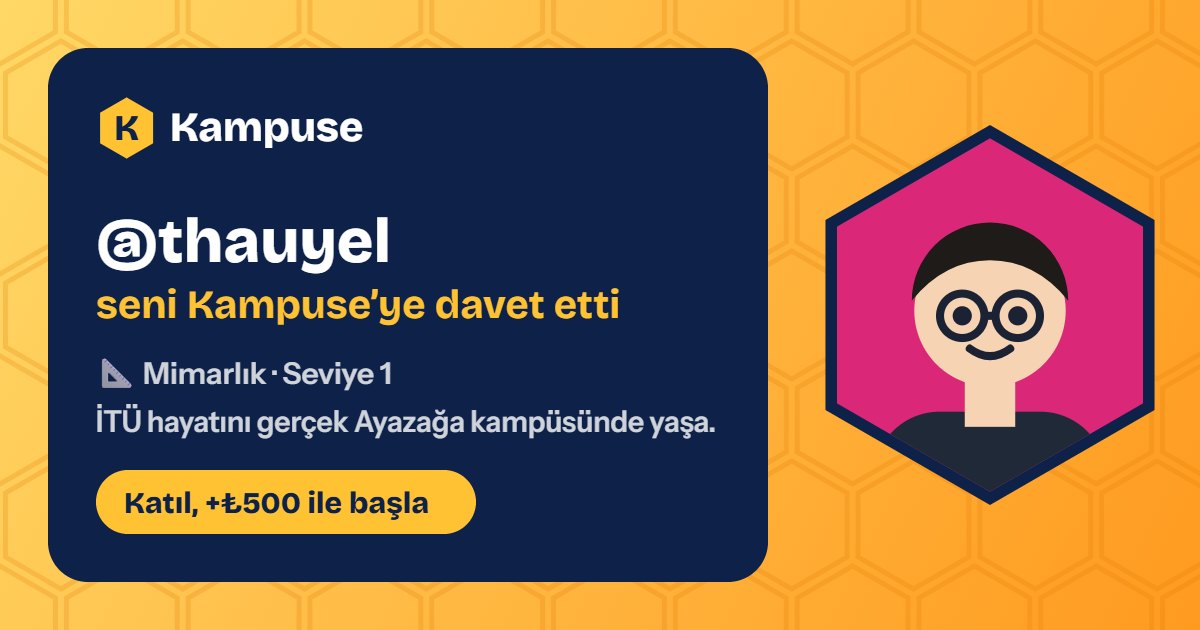 @thauyel · Kampuse