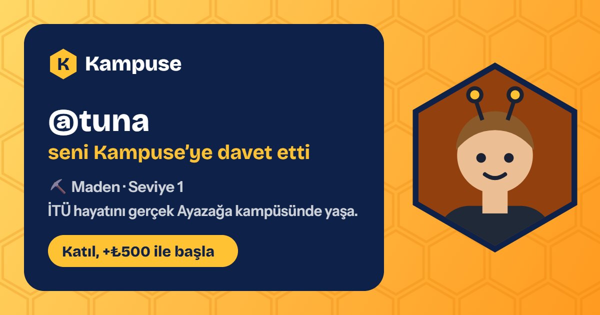 @tuna · Kampuse