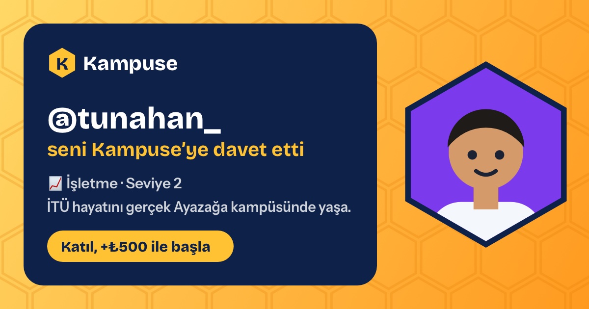 @tunahan_ · Kampuse