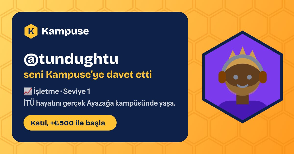 @tundughtu · Kampuse